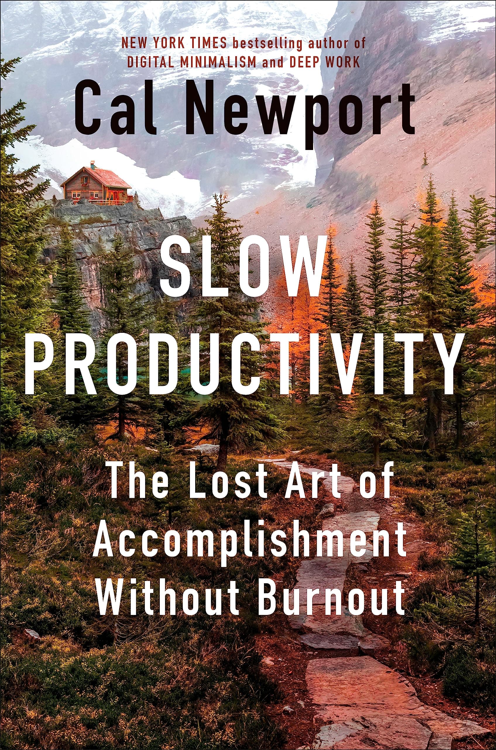 Cover of Slow Productivity: The Lost Art of Accompolishment Without Burnout