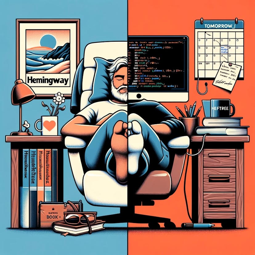 Cover Image for Overcome the Monday Morning Hurdle: My Journey with Hemingway's Bridge in Coding